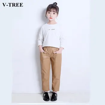 2019 PU Girls Pants Leather Children's Trousers Autumn Winter Pants For Boys High Quality Kids Casual Trousers Loose 3-10T
2019 PU Girls Pants Leather Children's Trousers Autumn Winter Pants For Boys High Quality Kids Casual Trousers Loose 3-10T