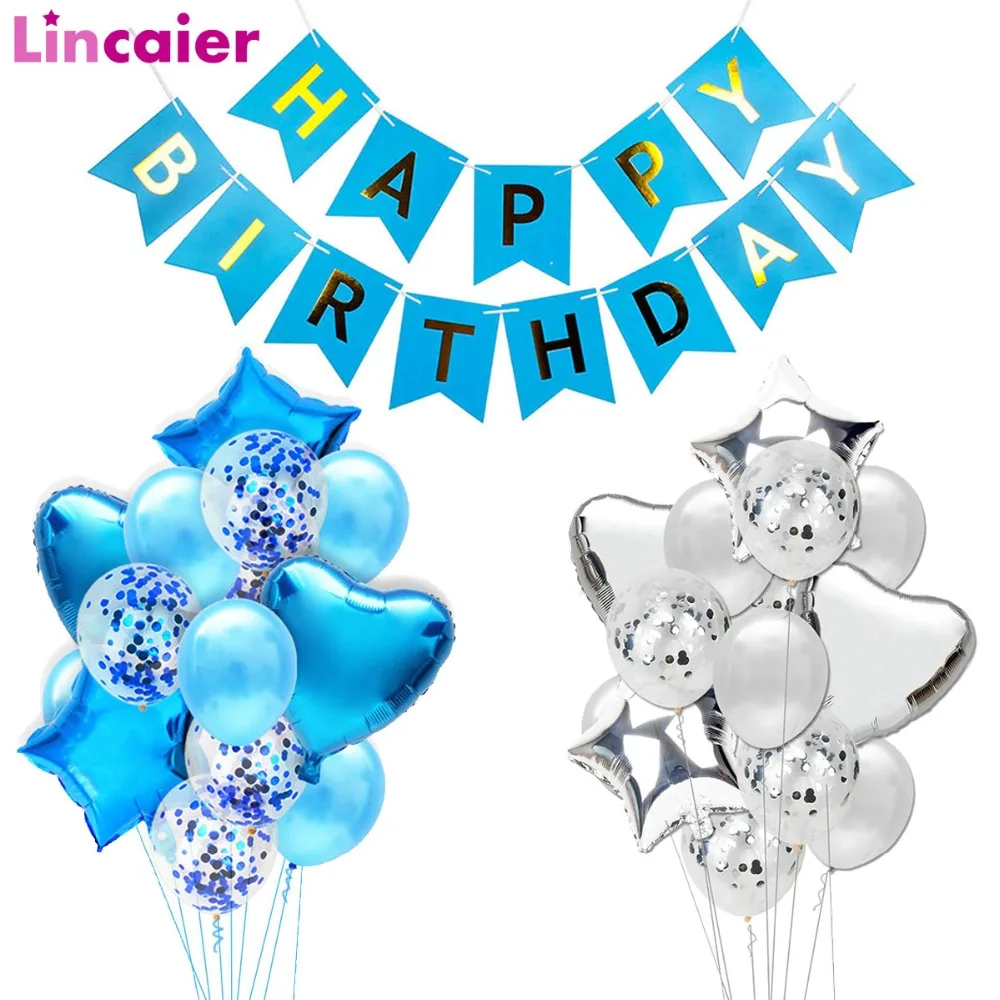 Blue Happy Birthday Banner Balloons Decoration Baby Boy Kids Party Supplies Adult Garland Favors 1 2 3 4 5 6 7 8 9 10
Blue Happy Birthday Banner Balloons Decoration Baby Boy Kids Party Supplies Adult Garland Favors 1 2 3 4 5 6 7 8 9 10