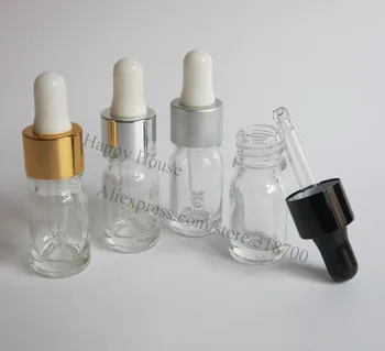 500 x 5ml Clear Mini Glass Dropper Bottle, 5cc Transparent Glass Essential Oil Bottle With Aluminum Dropper
500 x 5ml Clear Mini Glass Dropper Bottle, 5cc Transparent Glass Essential Oil Bottle With Aluminum Dropper