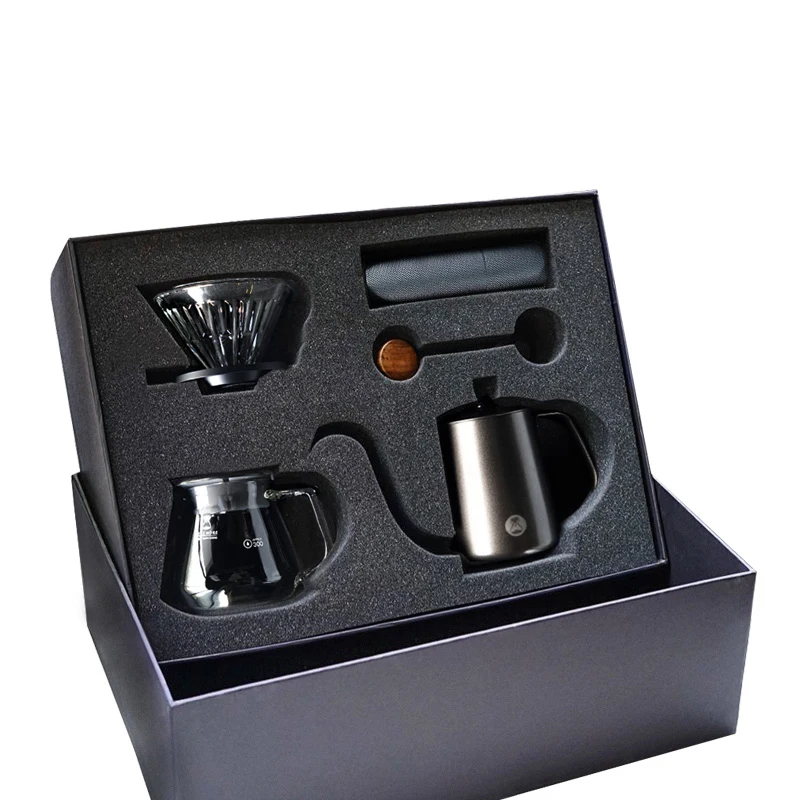 Timemore Slim Manual drip coffee Gift box Brew coffee ware sets Household manual coffee grinder Pour over coffee gift set
Timemore Slim Manual drip coffee Gift box Brew coffee ware sets Household manual coffee grinder Pour over coffee gift set
