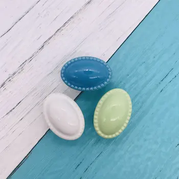 6 Colors Euro-Style Furniture Handle Door Knobs Oval Shape With Dot Edge Ceramic Cabinet Knobs and Handles Furniture Drawer Pull
6 Colors Euro-Style Furniture Handle Door Knobs Oval Shape With Dot Edge Ceramic Cabinet Knobs and Handles Furniture Drawer Pull