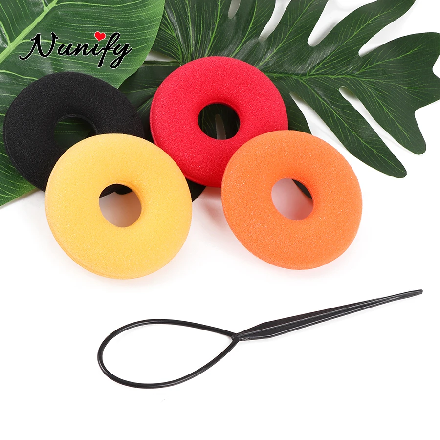 Nunify 2Pcs Hair Styling Tools Bun Maker French Rolls Hair Donut Braids Accessories Colorful Foam Hair Doundation
Nunify 2Pcs Hair Styling Tools Bun Maker French Rolls Hair Donut Braids Accessories Colorful Foam Hair Doundation