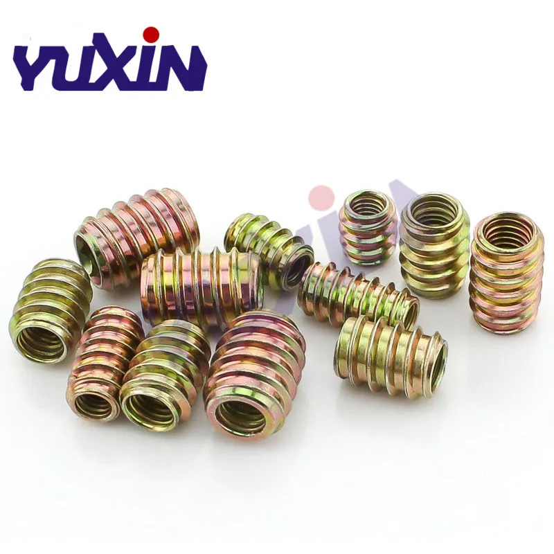 M4 M5 M6 M8 M10 Zinc Alloy Unhead Wood Insert Nut Hex Drive Head Furniture Nuts length 8mm to 25mm
M4 M5 M6 M8 M10 Zinc Alloy Unhead Wood Insert Nut Hex Drive Head Furniture Nuts length 8mm to 25mm