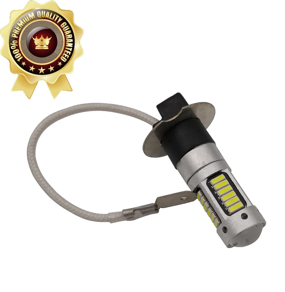 2 pcs of 12V H3 880 881 T10 4014 30SMD LED White Car Fog DRL Light Lamp 6500K Bulbs Auto 12V 30SMD
2 pcs of 12V H3 880 881 T10 4014 30SMD LED White Car Fog DRL Light Lamp 6500K Bulbs Auto 12V 30SMD