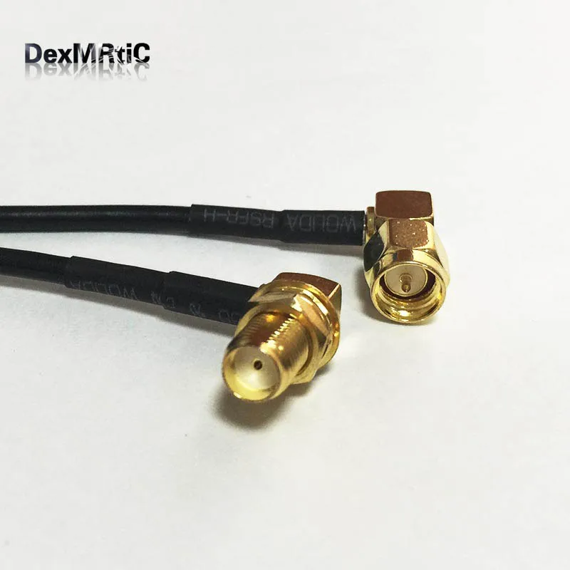 modem extension cable SMA male right angle to SMA female nut 90 degree pigitail adapter RG174 20cm
modem extension cable SMA male right angle to SMA female nut 90 degree pigitail adapter RG174 20cm