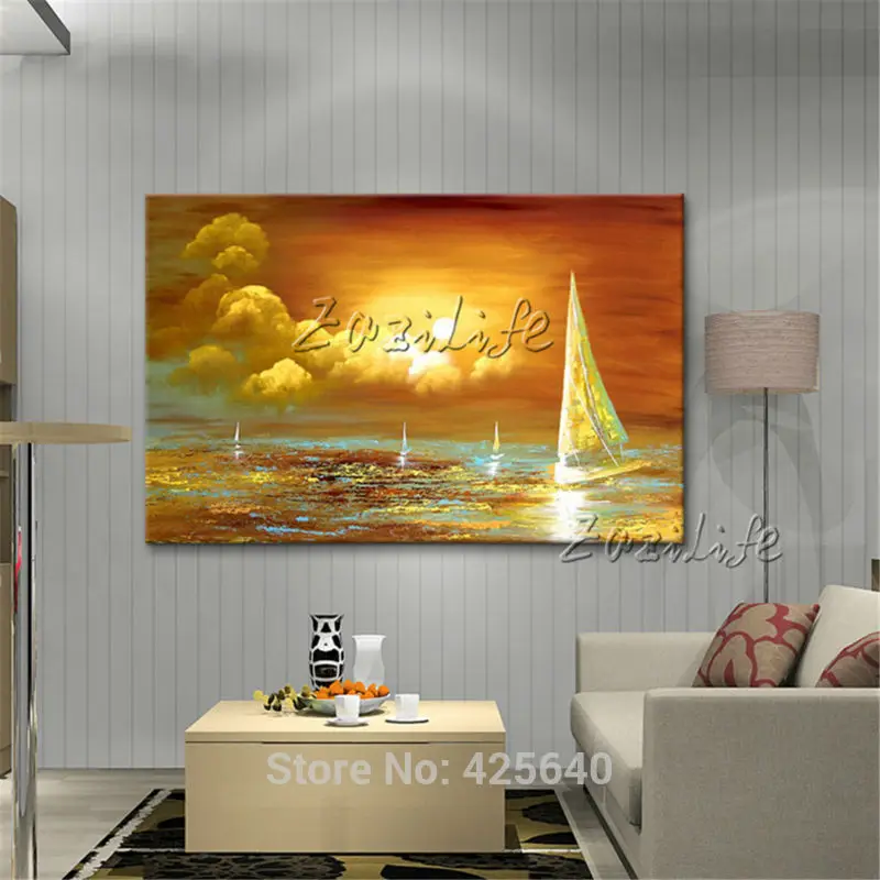 Canvas painting Yacht ship sailing boat Hand painted modern abstract Wall art Pictures for living room home decor wall decor02
Canvas painting Yacht ship sailing boat Hand painted modern abstract Wall art Pictures for living room home decor wall decor02