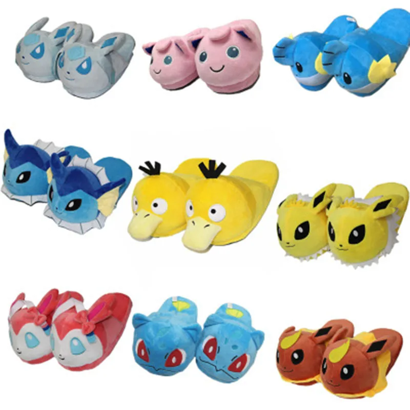 New Doll Cosplay Plush Slippers Eevee Series Home Indoor Slippers Women Men Unisex Anime Halloween Slipper
New Doll Cosplay Plush Slippers Eevee Series Home Indoor Slippers Women Men Unisex Anime Halloween Slipper