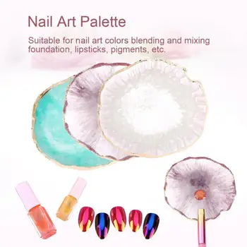 3Color Resin Stone Nail Art Polish Palette Paint Drawing Color Dish Manicure Pedicure Display Board Nail DIY Jewelry Packaging
3Color Resin Stone Nail Art Polish Palette Paint Drawing Color Dish Manicure Pedicure Display Board Nail DIY Jewelry Packaging