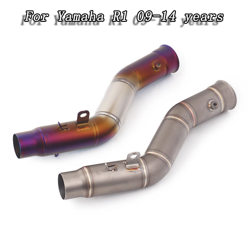 Slip On For Yamaha R1 YZF-R1 2009- 2014 Motorcycle Exhaust Muffler Escape Modified Stainless Steel Connector Middle Link Pipe
Slip On For Yamaha R1 YZF-R1 2009- 2014 Motorcycle Exhaust Muffler Escape Modified Stainless Steel Connector Middle Link Pipe