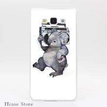 1975CA Koala Transparent Hard Cover Case for Galaxy A3 A5 A7 A8 Note 2 3 4 5 J5 J7 Grand 2 & Prime