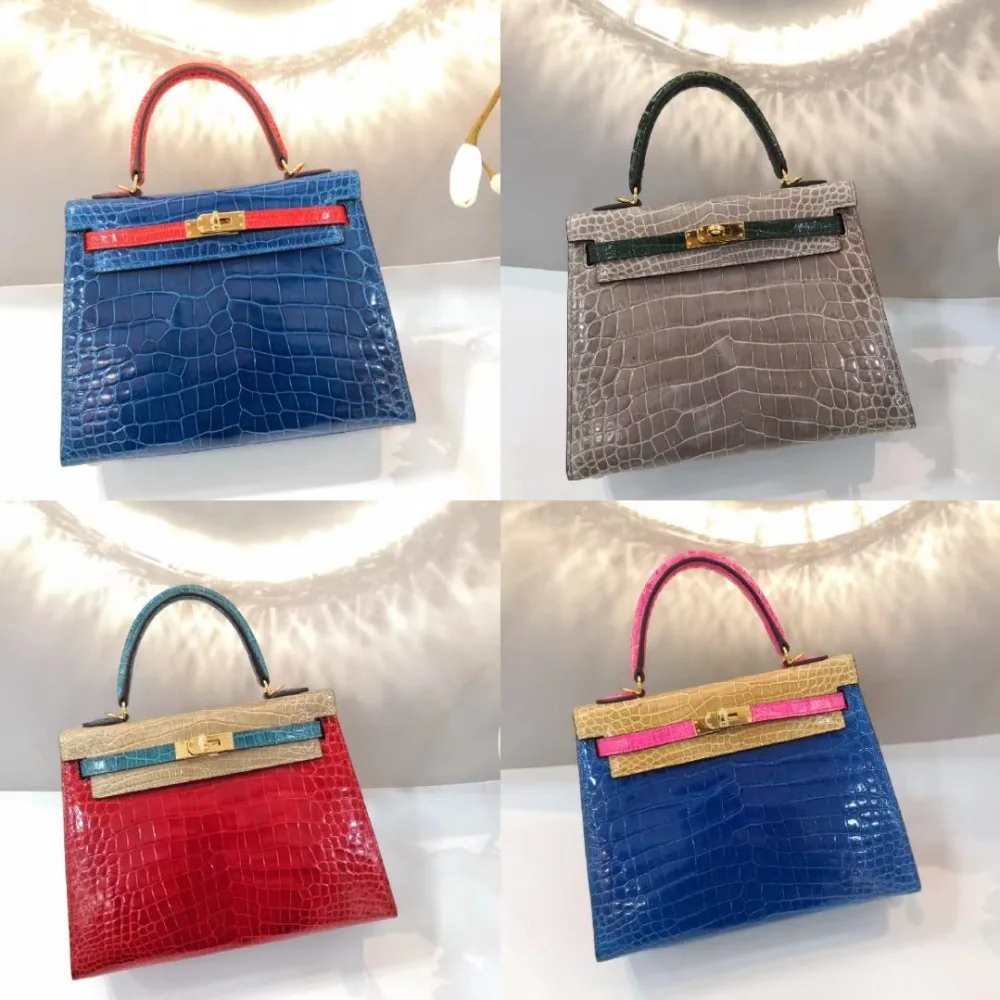 LGLOIV Top Quality real crocodile skin bags brikin 25 leather Women Female Crossbody Bag Brand Luxury Purses Designer
LGLOIV Top Quality real crocodile skin bags brikin 25 leather Women Female Crossbody Bag Brand Luxury Purses Designer