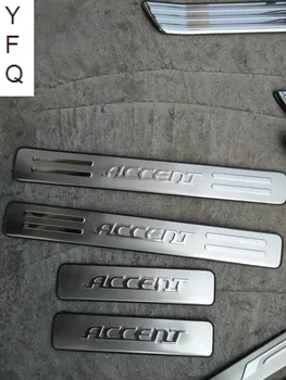 Car-covers 304 Stainless Steel Side Door Sill Cover / Scuff Plate Trim 4Pcs/Set FIT For Hyundai Accent 2006-2013 Auto parts
Car-covers 304 Stainless Steel Side Door Sill Cover / Scuff Plate Trim 4Pcs/Set FIT For Hyundai Accent 2006-2013 Auto parts