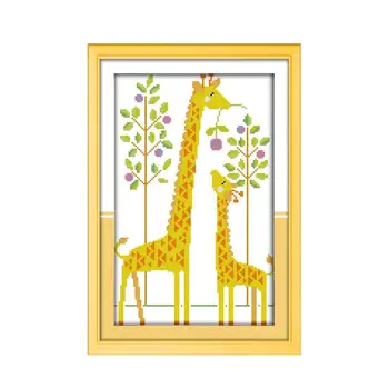 Giraffe Cross Stitch Patterns Canvas Painting Animal Style 11 14CT DIY Cross Stitch Sets For Embroidery Kits Home Decoration Ho
Giraffe Cross Stitch Patterns Canvas Painting Animal Style 11 14CT DIY Cross Stitch Sets For Embroidery Kits Home Decoration Ho