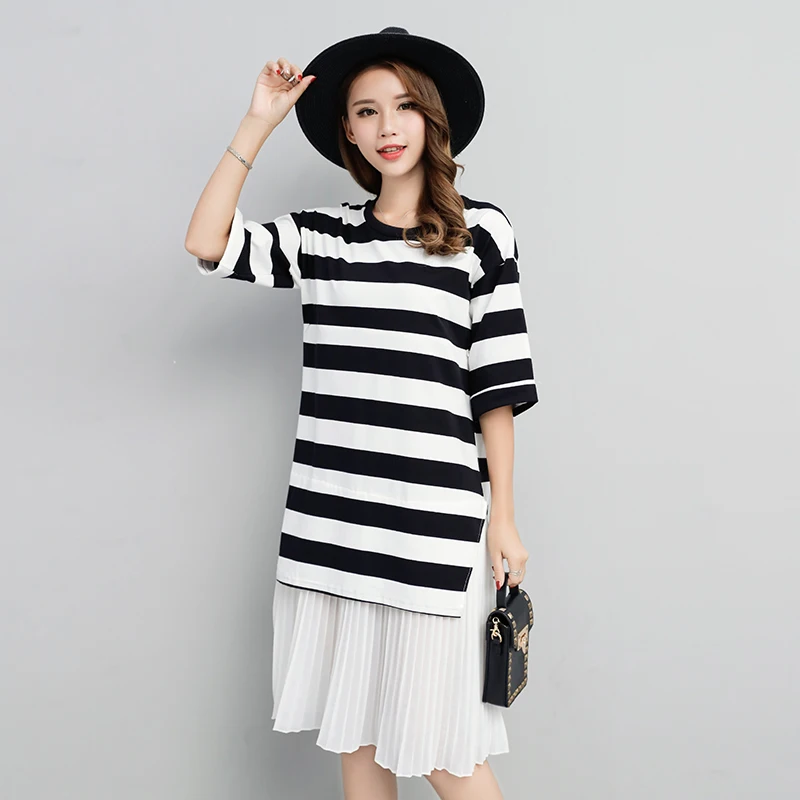 2019 new maternity lactation clothes cotton stripe patchwork ruffles o-neck women breastfeeding dress postpartum nursing dresses
2019 new maternity lactation clothes cotton stripe patchwork ruffles o-neck women breastfeeding dress postpartum nursing dresses