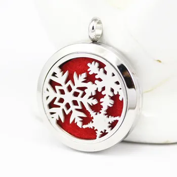 New Christmas Snowflake Aromatherapy Essential Oil Surgical Stainless Steel Perfume Locket Diffuser Pendant Locket 5Pcs/lot
New Christmas Snowflake Aromatherapy Essential Oil Surgical Stainless Steel Perfume Locket Diffuser Pendant Locket 5Pcs/lot