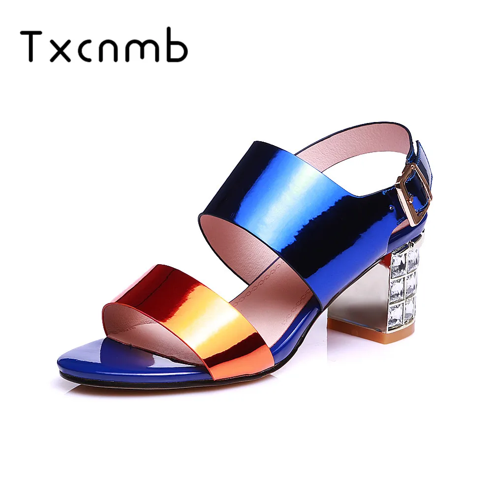 TXCNMB 2020 new Brand Designer Women Genuine Leather Shoes Woman Sandals Slippers Casual High Heeled Flip Flops | Обувь