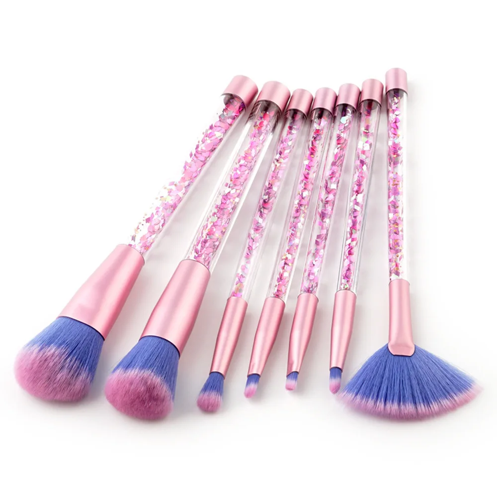 7 pcs Professional Glitter Makeup Brushes Set Foundation Blending Power Eyeshadow Eyebrow Brush Cosmetic Beauty Makeup Tools Kit
7 pcs Professional Glitter Makeup Brushes Set Foundation Blending Power Eyeshadow Eyebrow Brush Cosmetic Beauty Makeup Tools Kit
