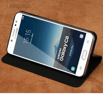 wangcangli brand phone case business pattern clamshell phone cover For Samsung C8 phone case full handmade custom processing
wangcangli brand phone case business pattern clamshell phone cover For Samsung C8 phone case full handmade custom processing