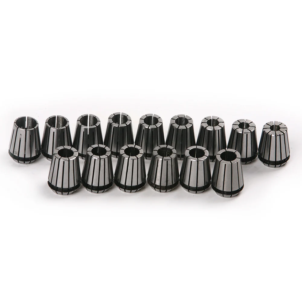 15 PCS ER25 Spring Collet Chuck Accuracy within 0.008mm Collet Set for CNC milling tool holder Engraving machine spindle motor
15 PCS ER25 Spring Collet Chuck Accuracy within 0.008mm Collet Set for CNC milling tool holder Engraving machine spindle motor