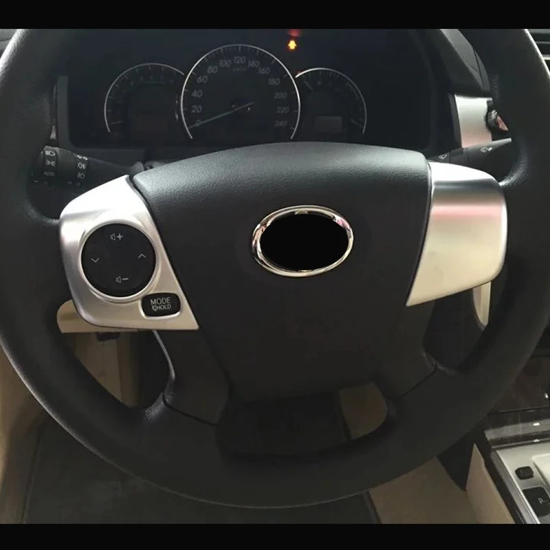 ABS Plastic For Toyota Camry 2015 2016 2017 Accessories Car Steering wheel Button frame Cover Trim Car styling
ABS Plastic For Toyota Camry 2015 2016 2017 Accessories Car Steering wheel Button frame Cover Trim Car styling