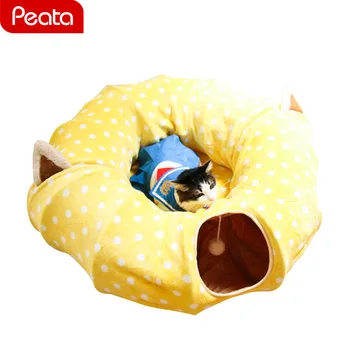 Pet Tunnel Cat Beds House and Sleep with Ball Cat Play Tunnel Funny Cat Long Tunnel Play Toy Collapsible Bulk Christmas Y
Pet Tunnel Cat Beds House and Sleep with Ball Cat Play Tunnel Funny Cat Long Tunnel Play Toy Collapsible Bulk Christmas Y