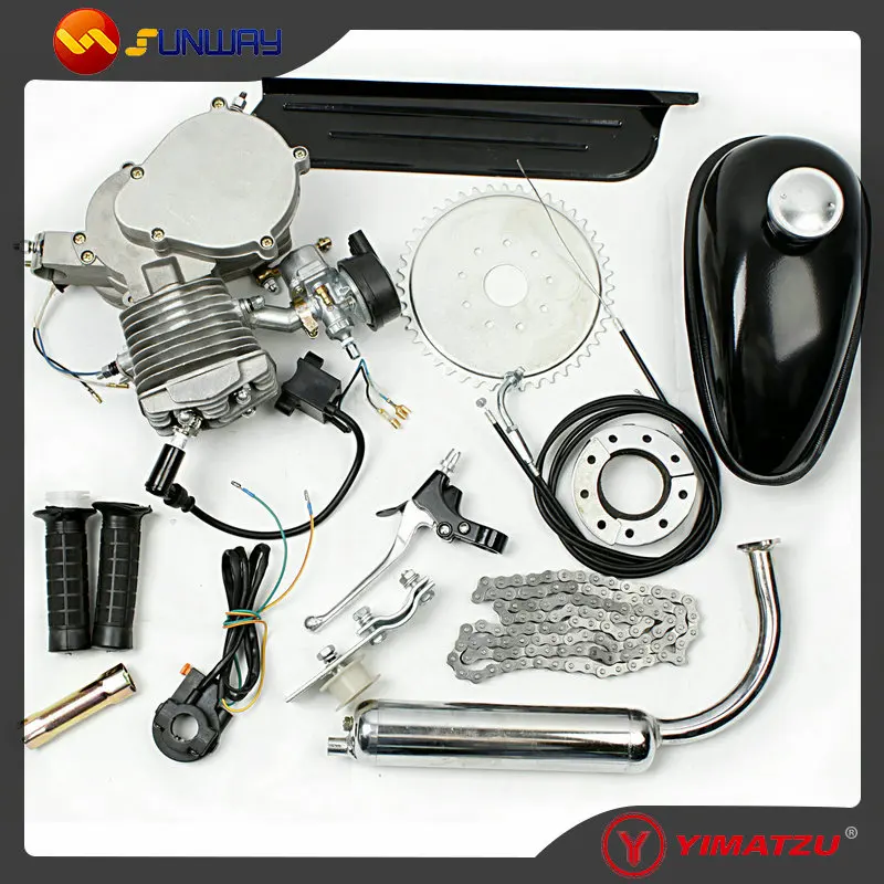 2017 New You Best Engine partner Bicycle Engine Kit 80cc for Bicycle Cross Bike 2L 4L Tank
2017 New You Best Engine partner Bicycle Engine Kit 80cc for Bicycle Cross Bike 2L 4L Tank
