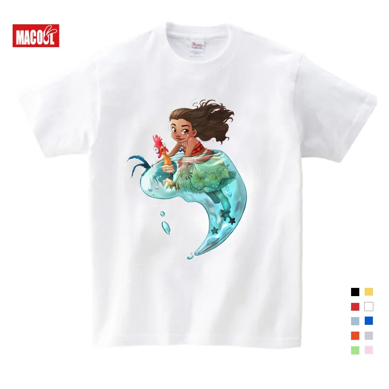 New Boys Girls T-shirt Kids Tees Baby Girl Shirts Cartoon Moana Ocean Romance T Shirt Tops Cotton Children's Summer T-shirts
New Boys Girls T-shirt Kids Tees Baby Girl Shirts Cartoon Moana Ocean Romance T Shirt Tops Cotton Children's Summer T-shirts
