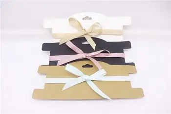 New 50pcs/lot 300gsm Paper Card 7.7*18cm blank white&black&brown hair band Display Card free shipping can print logo(cost extra)
New 50pcs/lot 300gsm Paper Card 7.7*18cm blank white&black&brown hair band Display Card free shipping can print logo(cost extra)
