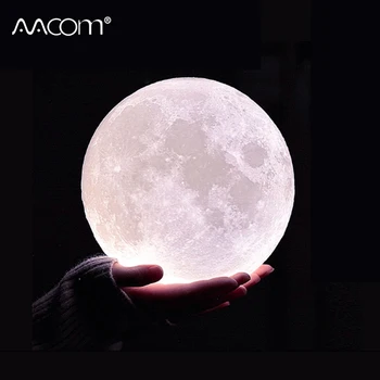 3D Print LED Moon Lamp USB Charged Touch Sensor & 24 Key RGBW IR Remote Control 10 Levels Dimmable Moon Night Light
3D Print LED Moon Lamp USB Charged Touch Sensor & 24 Key RGBW IR Remote Control 10 Levels Dimmable Moon Night Light