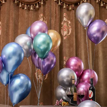 50 Pieces New Glossy Metallic Pearls Latex Balloons Thick Chrome Metallic Colors Inflatable Air Balloons Birthday Party Decor
50 Pieces New Glossy Metallic Pearls Latex Balloons Thick Chrome Metallic Colors Inflatable Air Balloons Birthday Party Decor