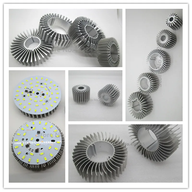 Free Shipping 10 pieces 3w 5w 7w 10w 30w 40w 50w 70w 100w Pure aluminium heat sink for led lamp cooling DIY Led Light fixture
Free Shipping 10 pieces 3w 5w 7w 10w 30w 40w 50w 70w 100w Pure aluminium heat sink for led lamp cooling DIY Led Light fixture