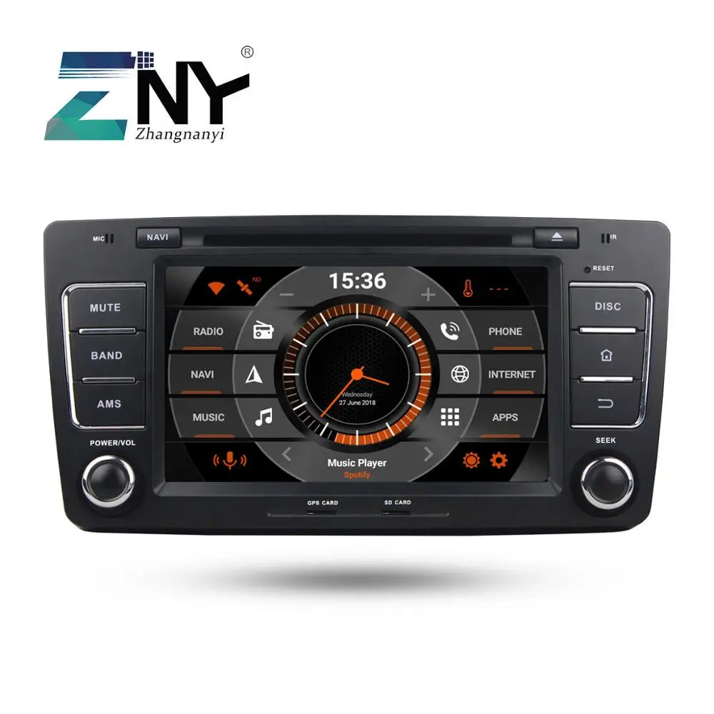 8 "ips Android 9 0 автомобиля DVD gps для Skoda Octavia 2 A5 FM Радио RDS Wi Fi + дополнительный DSP Carplay DAB