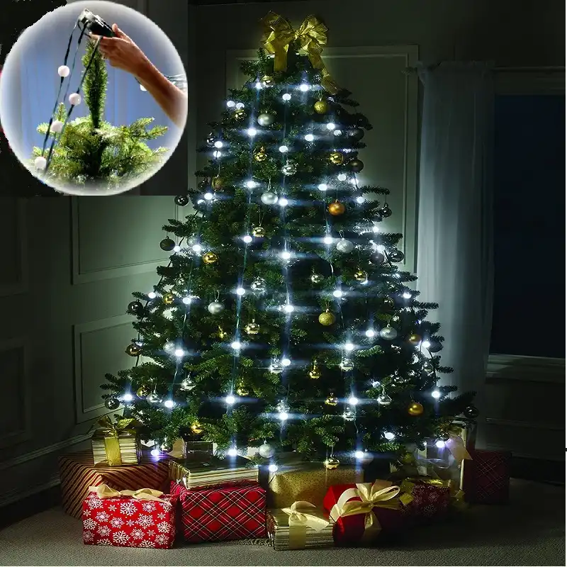 multicolor 48 64 led garland christmas string lights fairy light