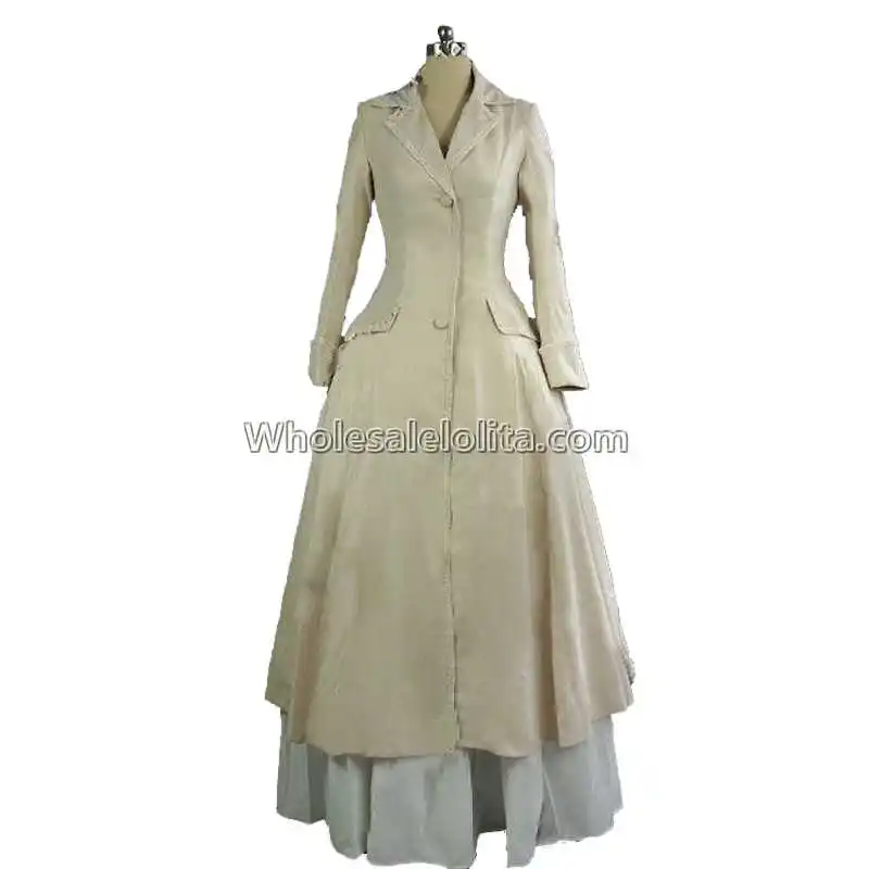 High Quality Victorian Edwardian Downton Abbey Steampunk Titanic Frock Coat Dress Reenactment Costume
High Quality Victorian Edwardian Downton Abbey Steampunk Titanic Frock Coat Dress Reenactment Costume