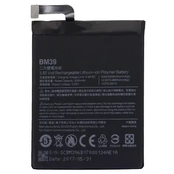 BM39 Battery For Xiaomi Mi6 3250 mAh High Capacity Replacement Battery Free Tools
BM39 Battery For Xiaomi Mi6 3250 mAh High Capacity Replacement Battery Free Tools