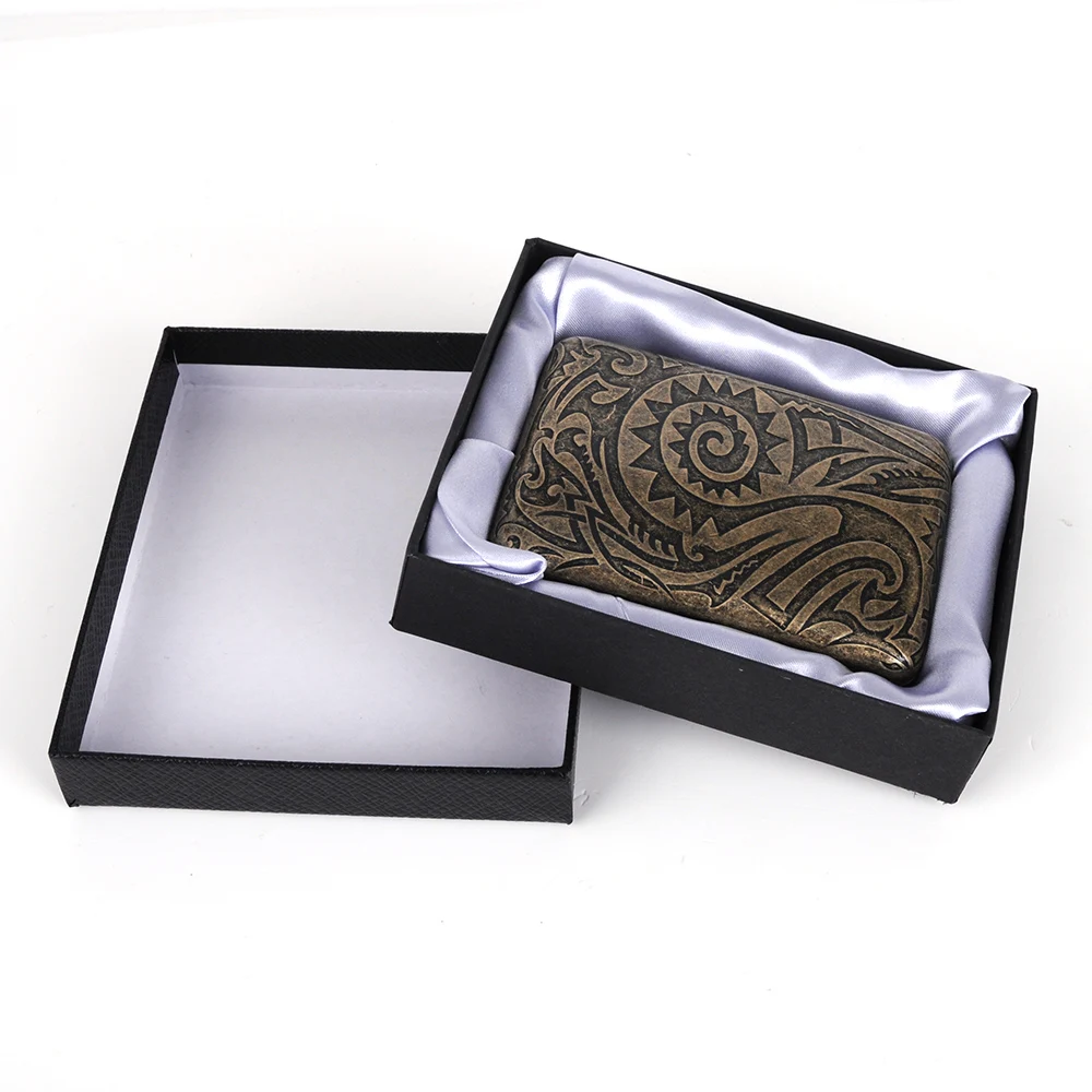 GERUI New Vintage Metal Cigarette Box For 16pcs Cigarette High Quality Classic Cigarette Case With Gift Box
GERUI New Vintage Metal Cigarette Box For 16pcs Cigarette High Quality Classic Cigarette Case With Gift Box