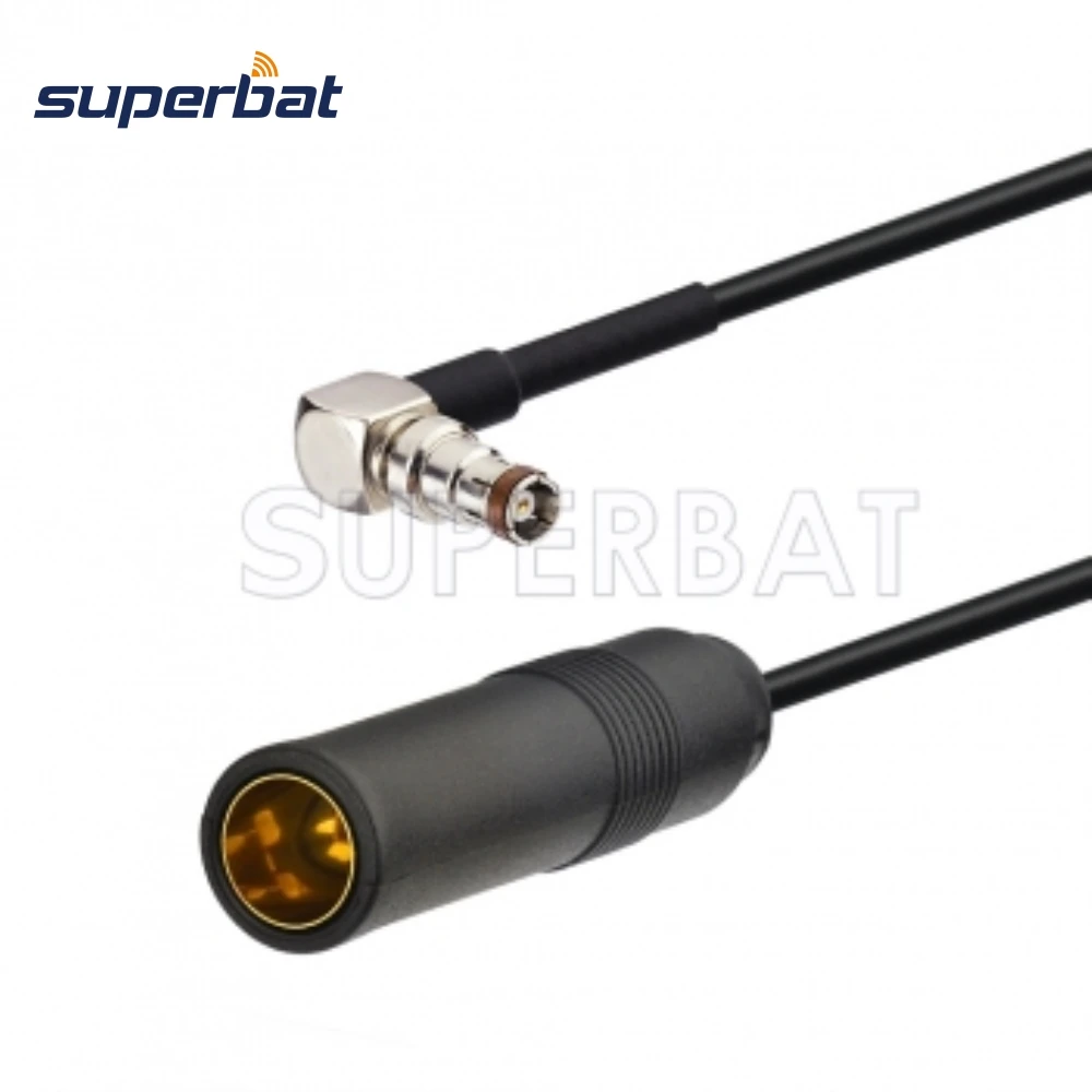 Superbat Car FM/AM DAB Radio Antenna Extension Lead DIN 41585 jack female to Fakra SMB female 1M RG174 Coaxial Cable
Superbat Car FM/AM DAB Radio Antenna Extension Lead DIN 41585 jack female to Fakra SMB female 1M RG174 Coaxial Cable