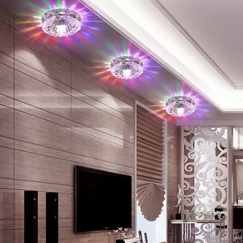 

Modern k9 Crystal LED Ceiling Lamp 3W/5W Fixture Ceiling Light for Room Hallway Deration Hotel home