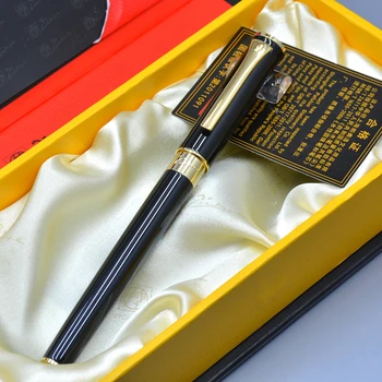 High quality Picasso black metal Fountain pen with Gold clip school office stationery writing smooth brand ink pens and gift box
High quality Picasso black metal Fountain pen with Gold clip school office stationery writing smooth brand ink pens and gift box