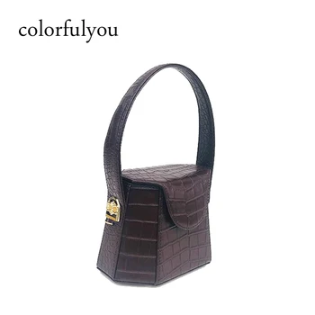 Women vintage PU Alligator Bucket bag Female Tote bag 2019 high quality Women's Designer Handbag chain Shoulder Messenger Bag
Women vintage PU Alligator Bucket bag Female Tote bag 2019 high quality Women's Designer Handbag chain Shoulder Messenger Bag