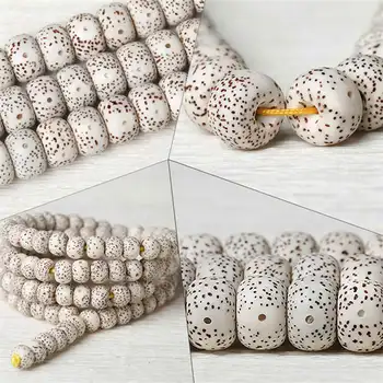 BRO900 Natural Original White Star Moon Lotus Bodhi Seeds Beads Strand 108+6 Beads Tibetan Barrel Bead 7mm 8mm 9mm 10mm
BRO900 Natural Original White Star Moon Lotus Bodhi Seeds Beads Strand 108+6 Beads Tibetan Barrel Bead 7mm 8mm 9mm 10mm