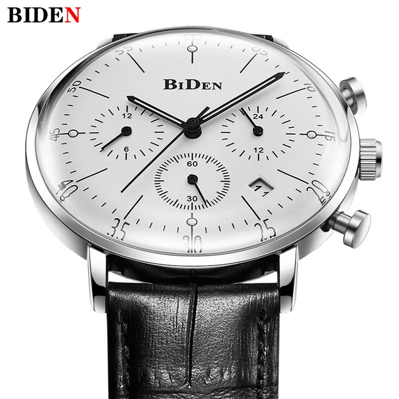 BIDEN Watches Men Top Brand 2018 Quartz Wristwatches Business Clock Male Fashion Men's Watches Luxury Gifts Waterproof relogios
BIDEN Watches Men Top Brand 2018 Quartz Wristwatches Business Clock Male Fashion Men's Watches Luxury Gifts Waterproof relogios