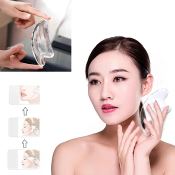 Professional Health Massage Crystal Gua Sha Plate Face Arm Leg Acupoint Massage Treatment Guasha Detoxification Beauty Massager
Professional Health Massage Crystal Gua Sha Plate Face Arm Leg Acupoint Massage Treatment Guasha Detoxification Beauty Massager