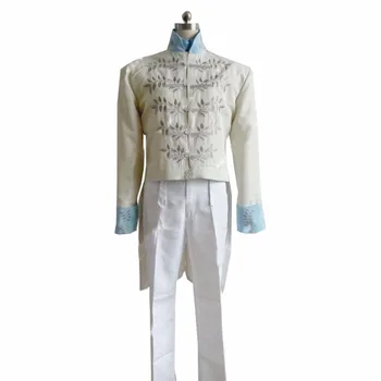 

2018 Custom-made Prince Charming Costume Cinderella Prince Costume 2015 New Cinderella Movie Cosplay Costume