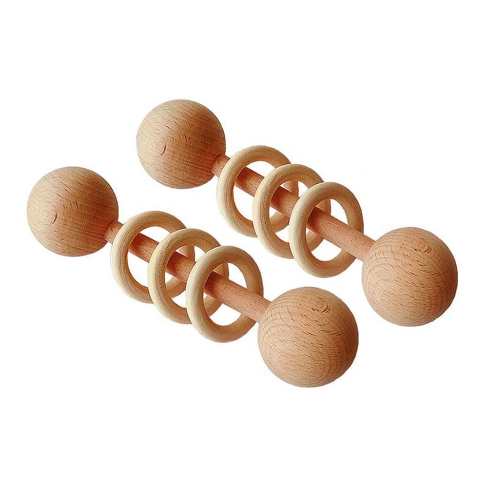 1Pair natural Wood Baby Rattles safety Toy Grasping Teething Toys for Toddlers Newborn YH-17
1Pair natural Wood Baby Rattles safety Toy Grasping Teething Toys for Toddlers Newborn YH-17