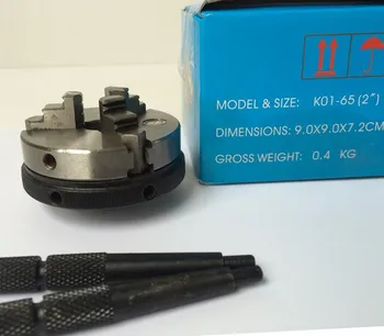 3 jaw chuck lathe chuck mini lathe chuck collet pocket chuck K01-65 M14*1 thread Free shipping
3 jaw chuck lathe chuck mini lathe chuck collet pocket chuck K01-65 M14*1 thread Free shipping
