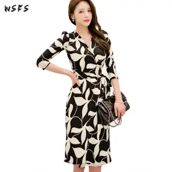 Summer Floral Print Dresses Black White Vneck Long Women Dress Belt Office Ladies Sexy Party Bodycon Bandage Pencil Midi Dress
Summer Floral Print Dresses Black White Vneck Long Women Dress Belt Office Ladies Sexy Party Bodycon Bandage Pencil Midi Dress