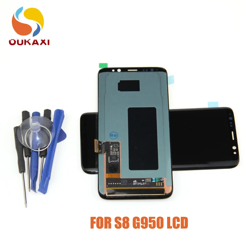 Super AMOLED For Samsung galaxy S8 Lcd Display Touch Screen Digitizer Assembly For Samsung S8 G950 G950F G950U G950W lcd
Super AMOLED For Samsung galaxy S8 Lcd Display Touch Screen Digitizer Assembly For Samsung S8 G950 G950F G950U G950W lcd
