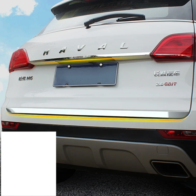 Lsrtw2017 Stainless Steel Car Trunk Anti-collision Strip for Great Wall Haval H6 Coupe H4 H2s 2011-2020 2019 2018 2017 2016 2015
Lsrtw2017 Stainless Steel Car Trunk Anti-collision Strip for Great Wall Haval H6 Coupe H4 H2s 2011-2020 2019 2018 2017 2016 2015