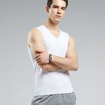Men's Seamless Vest 2018 Summer Undershirt Solid Color Undershirt Men V Neck Roupa Masculina Camisa 1326
Men's Seamless Vest 2018 Summer Undershirt Solid Color Undershirt Men V Neck Roupa Masculina Camisa 1326